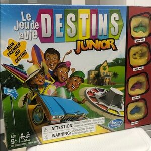Le Jeu de la Vie Destin Junior – Âge 5+ – 2 à 4 Joueurs (Français)